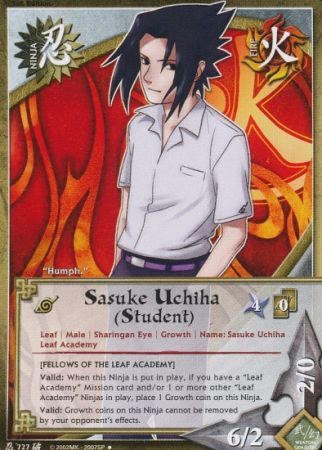 Sasuke Uchiha Student Naruto Broken Promise Evo Trollandtoad