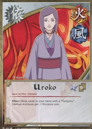 Naruto Tcg/CCG x1 Uroko near mint