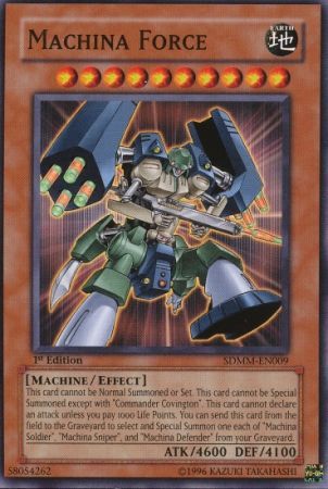 Machina Force SDMM EN009 Common 1st Edition Machina Force SDMM EN009 Common 1st Edition