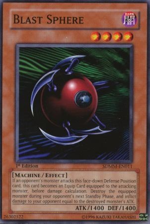 Blast Sphere SDMM EN011 Common 1st Edition Structure Deck Machina Mayhem 1st Edition Singles Blast Sphere SDMM EN011 Common 1st Edition Structure Deck Machina Mayhem 1st Edition Singles