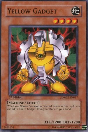 Yellow Gadget SDMM EN017 Common 1st Edition Yellow Gadget SDMM EN017 Common 1st Edition