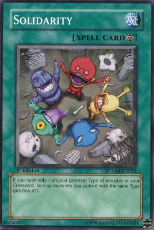 Solidarity SDMM EN030 Common 1st Edition Structure Deck Machina Mayhem 1st Edition Singles Solidarity SDMM EN030 Common 1st Edition Structure Deck Machina Mayhem 1st Edition Singles