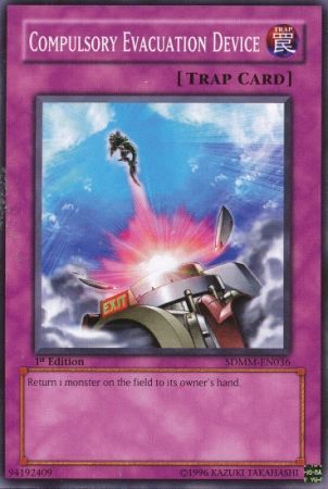 Compulsory Evacuation Device SDMM EN036 Common 1st Edition Structure Deck Machina Mayhem 1st Edition Singles Compulsory Evacuation Device SDMM EN036 Common 1st Edition Structure Deck Machina Mayhem 1st Edition Singles