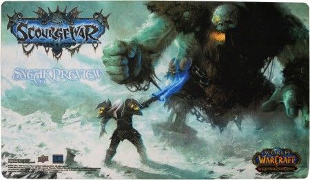 World of Warcraft Scourgewar Sneak Preview Playmat Playmats World of Warcraft Scourgewar Sneak Preview Playmat Playmats