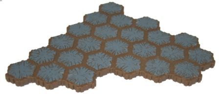 Rock Tile 24 hex Heroscape Terrain Heroscape Terrain Tiles ALL Rock Tile 24 hex Heroscape Terrain Heroscape Terrain Tiles ALL