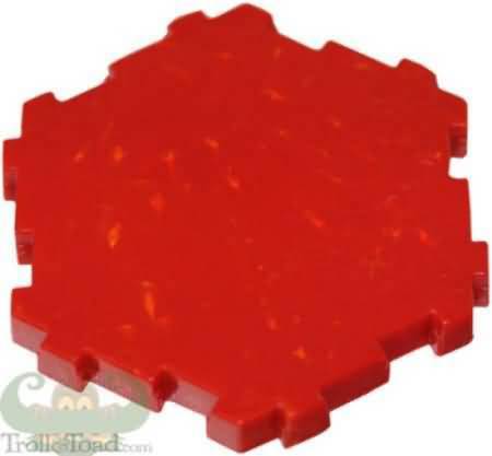 Molten Lava tile 1 hex Heroscape Terrain Molten Lava tile 1 hex Heroscape Terrain
