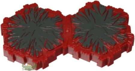 Lava Field Tile 2 Hex Heroscape Terrain Lava Field Tile 2 Hex Heroscape Terrain