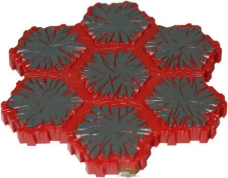 Lava Field Tile 7 hex Heroscape Terrain Heroscape Terrain Tiles ALL Lava Field Tile 7 hex Heroscape Terrain Heroscape Terrain Tiles ALL