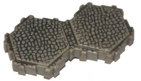 Road Tile 2 hex Heroscape Terrain Road Tile 2 hex Heroscape Terrain