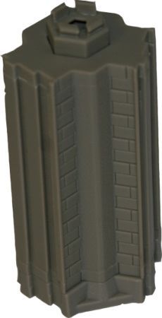 Corner Wall Piece Base 1 hex Heroscape Terrain Corner Wall Piece Base 1 hex Heroscape Terrain