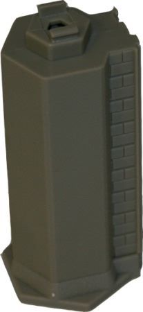 End Wall Piece Base 1 hex Heroscape Terrain End Wall Piece Base 1 hex Heroscape Terrain