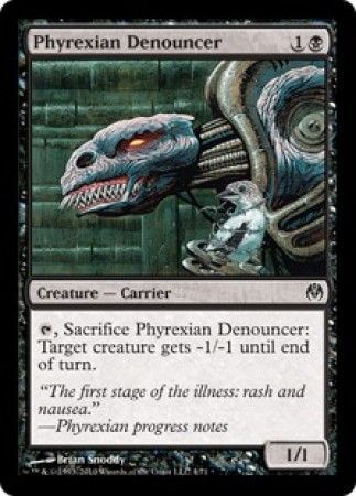 Phyrexian Denouncer Duel Decks Phyrexia vs The Coalition Singles Phyrexian Denouncer Duel Decks Phyrexia vs The Coalition Singles