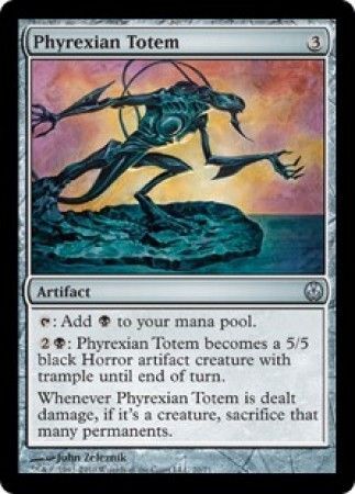Phyrexian Totem Duel Decks Phyrexia vs The Coalition Singles Phyrexian Totem Duel Decks Phyrexia vs The Coalition Singles