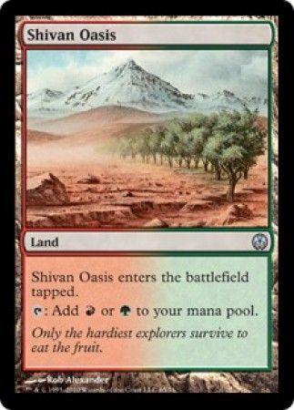 Shivan Oasis Duel Decks Phyrexia vs The Coalition Singles Shivan Oasis Duel Decks Phyrexia vs The Coalition Singles