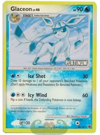 Pokemon Eevee Platinum Reverse Holo 62/100 Burger King Promo TCG Card MP