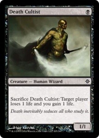 Death Cultist Rise of the Eldrazi Singles Death Cultist Rise of the Eldrazi Singles