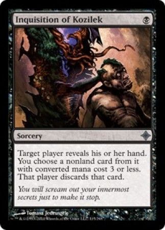 Inquisition of Kozilek Rise of the Eldrazi Singles Inquisition of Kozilek Rise of the Eldrazi Singles