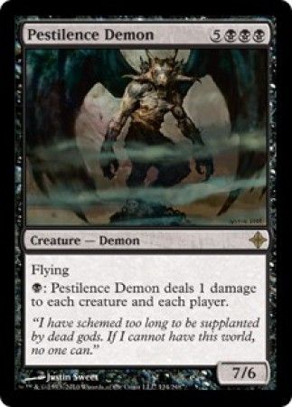 Pestilence Demon Rise of the Eldrazi Singles Pestilence Demon Rise of the Eldrazi Singles