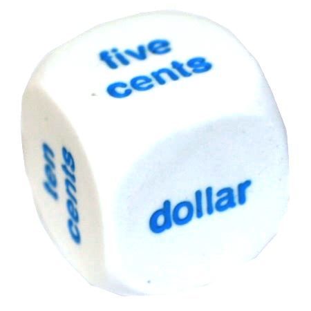 Koplow Money Words d6 Single Die 14340b Dice Life Counters Tokens Koplow Money Words d6 Single Die 14340b Dice Life Counters Tokens