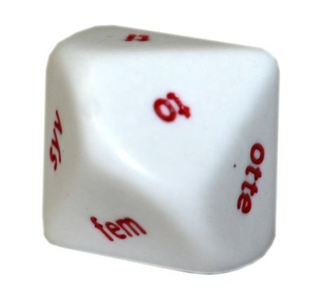 Koplow Danish Word Numbers d10 Single Die 14178 Koplow Danish Word Numbers d10 Single Die 14178