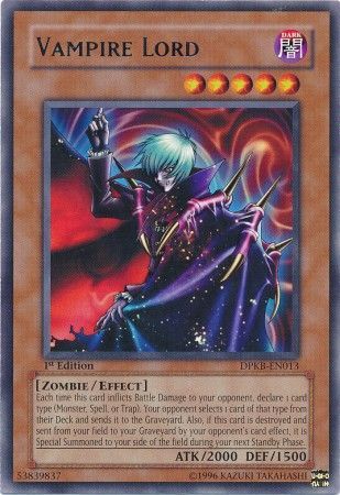 Vampire Lord DPKB EN013 Rare 1st Edition Duelist Pack Kaiba 1st Edition Singles Vampire Lord DPKB EN013 Rare 1st Edition Duelist Pack Kaiba 1st Edition Singles