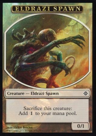 Eldrazi Spawn Token 1a 5 Rise of the Eldrazi Eldrazi Spawn Token 1a 5 Rise of the Eldrazi