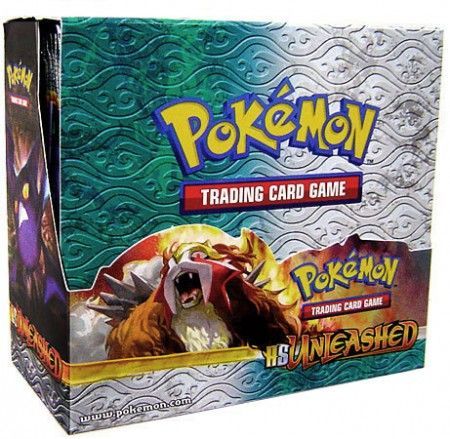 Hgss Unleashed Booster Box Pokemon Pokemon Sealed Product Pokemon