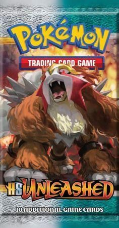 HGSS Unleashed Booster Pack Pokemon Pokemon Sealed Product HGSS Unleashed Booster Pack Pokemon Pokemon Sealed Product