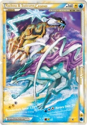 The Pokémon Company - Conjunto de 3 cartas Suicune/Entei/Raikou