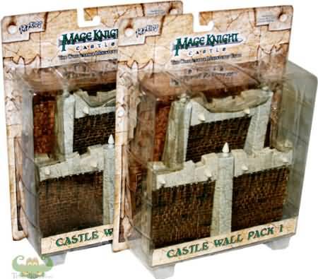Mage Knight Castle Walls Set 1 Case of 12 WZK 409 Mage Knight Castle Dungeon Pieces Mage Knight Castle Walls Set 1 Case of 12 WZK 409 Mage Knight Castle Dungeon Pieces