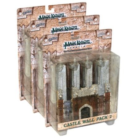 Mage Knight Castle Walls Set 2 Case of 12 WZK 411 Mage Knight Castle Dungeon Pieces Mage Knight Castle Walls Set 2 Case of 12 WZK 411 Mage Knight Castle Dungeon Pieces