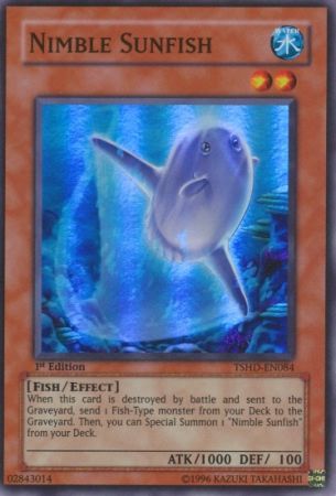 Nimble Sunfish TSHD EN084 Super Rare 1st Edition Nimble Sunfish TSHD EN084 Super Rare 1st Edition