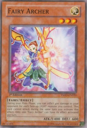 Fairy Archer TSHD EN020 Common 1st Edition Fairy Archer TSHD EN020 Common 1st Edition