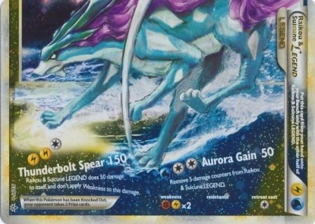 Raikou & Suicune Legend (Top) (92/95) [Heartgold & Soulsilver: Unleash –  Pokemon Plug