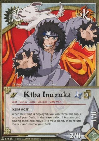 Kiba Inuzuka 832 Common Kiba Inuzuka 832 Common