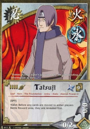 Tatsuji 812 Common Naruto Will of Fire Tatsuji 812 Common Naruto Will of Fire