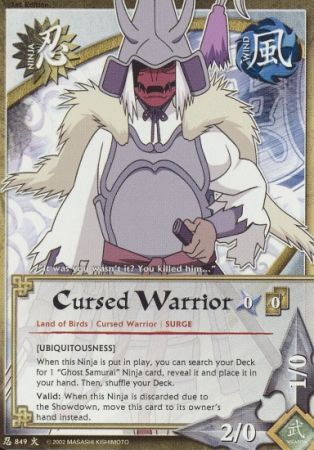 Cursed Warrior 849 Common Cursed Warrior 849 Common