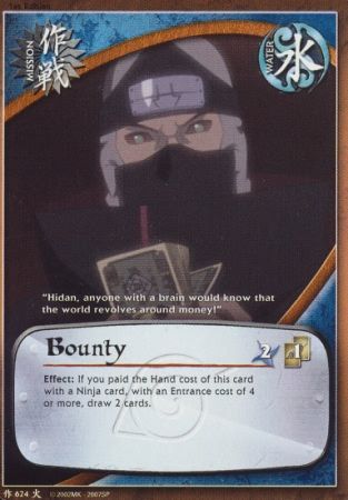 Bounty 624 Common Naruto Will of Fire Bounty 624 Common Naruto Will of Fire