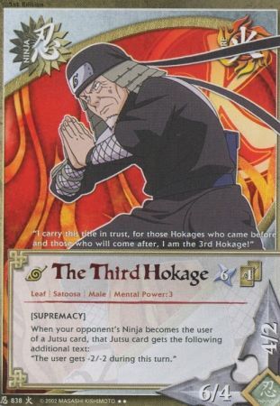third hokage statue
