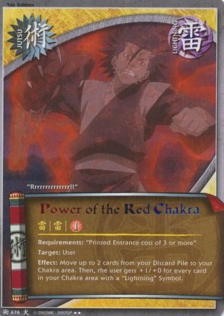 Power of the Red Chakra 676 Rare Power of the Red Chakra 676 Rare