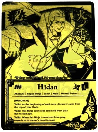 Hidan Black Gold 785 Super Rare Hidan Black Gold 785 Super Rare