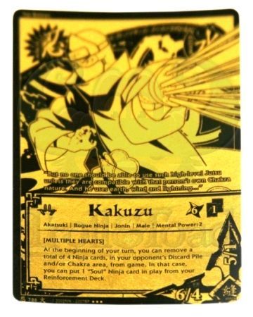 Kakuzu Black Gold 786 Super Rare Kakuzu Black Gold 786 Super Rare