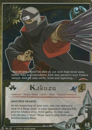 Kakuzu Multiple Hearts 786 Super Rare Kakuzu Multiple Hearts 786 Super Rare