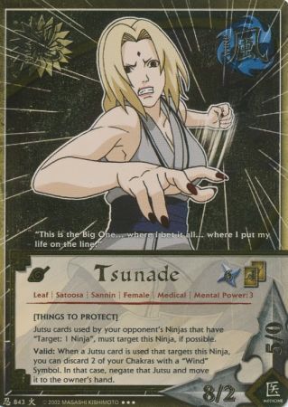 Tsunade Things To Protect 843 Super Rare Tsunade Things To Protect 843 Super Rare