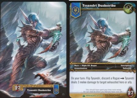 Tysandri Duskstrike 10 220 Uncommon WoW Wrathgate Tysandri Duskstrike 10 220 Uncommon WoW Wrathgate