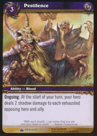 Pestilence 28 220 Rare WoW Wrathgate Pestilence 28 220 Rare WoW Wrathgate