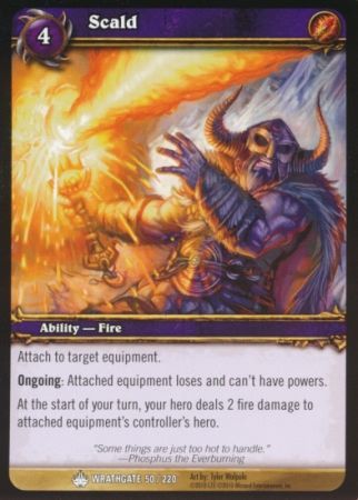 Scald 50 220 Common WoW Wrathgate Scald 50 220 Common WoW Wrathgate