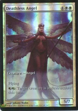 Deathless Angel DCI Foil Magic The Gathering Promo Cards Deathless Angel DCI Foil Magic The Gathering Promo Cards