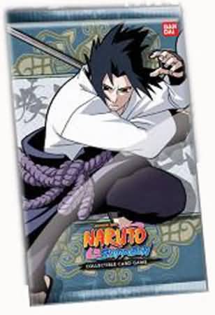 NARUTO FANGS OF THE SNAKE BOOSTER PACKS BOTH PACK ARTS SEALED RARE CARD  GAME CCG