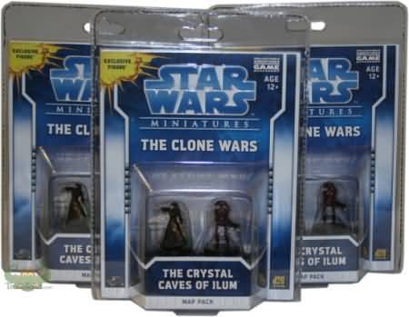 Clone Wars Map Pack 3 Case of 12 The Crystal Caves of Ilum Star Wars Miniatures Sealed Product Clone Wars Map Pack 3 Case of 12 The Crystal Caves of Ilum Star Wars Miniatures Sealed Product
